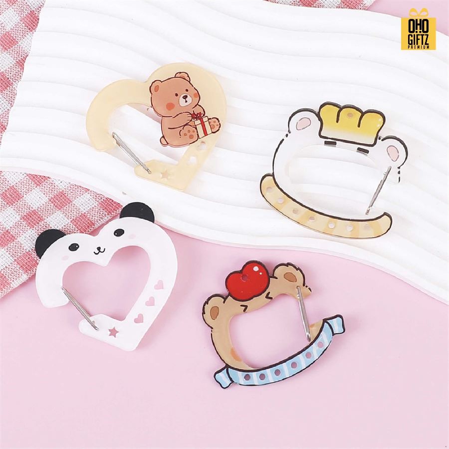 หัวห่วงอะคลีลิคคาราบิเนอร์ ดีไซน์ตามต้องการ สกรีนโลโก้ ทำเป็นของพรีเมี่ยม ของชำร่วยได้