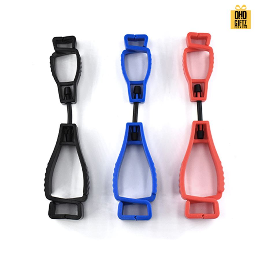 ตัวหนีบถุงมือช่างเพื่อความปลอดภัย สกรีนโลโก้  ทำเป็นของพรีเมี่ยมได้