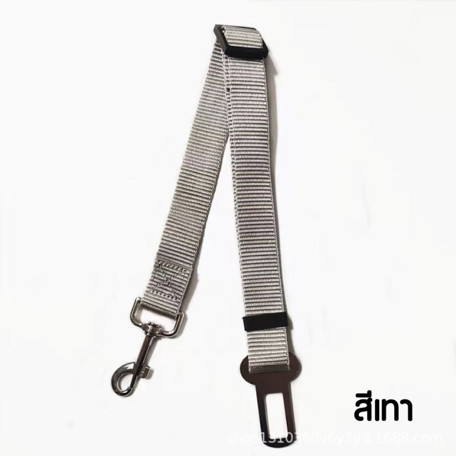 เข็มขัดนิรภัยสัตว์เลี้ยง สกรีนโลโก้ ทำเป็นของพรีเมี่ยม