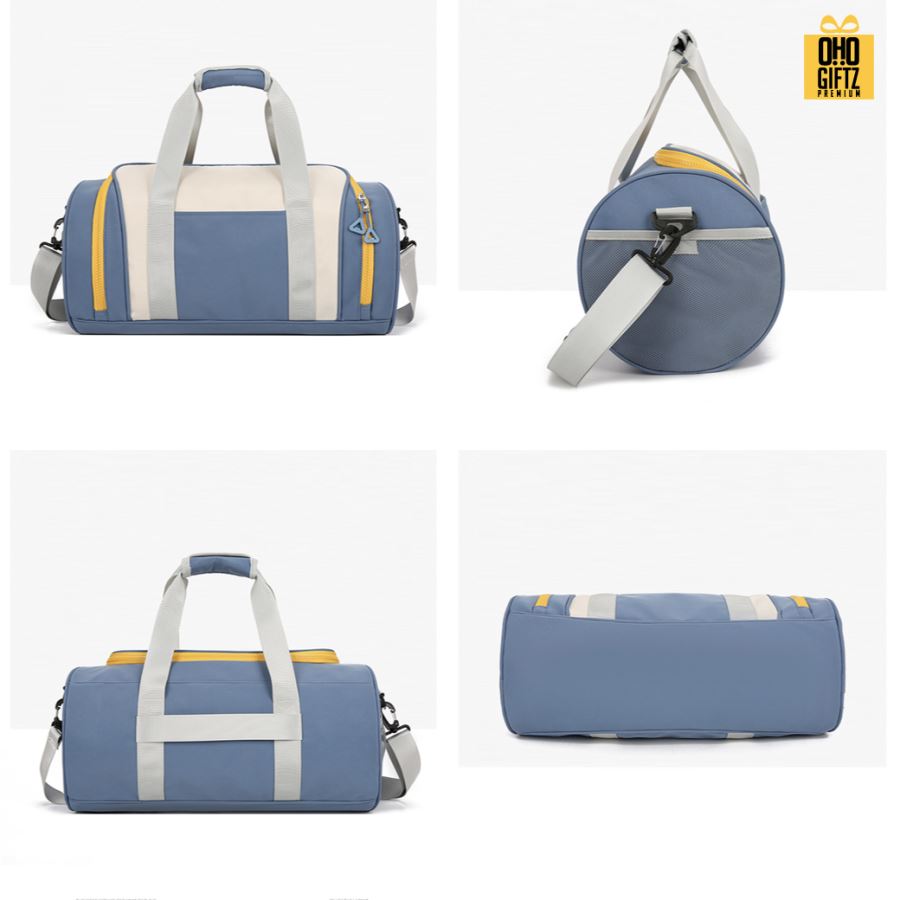 กระเป๋าไปยิม สกรีนโลโก้ ทำเป็นของพรีเมี่ยมได้