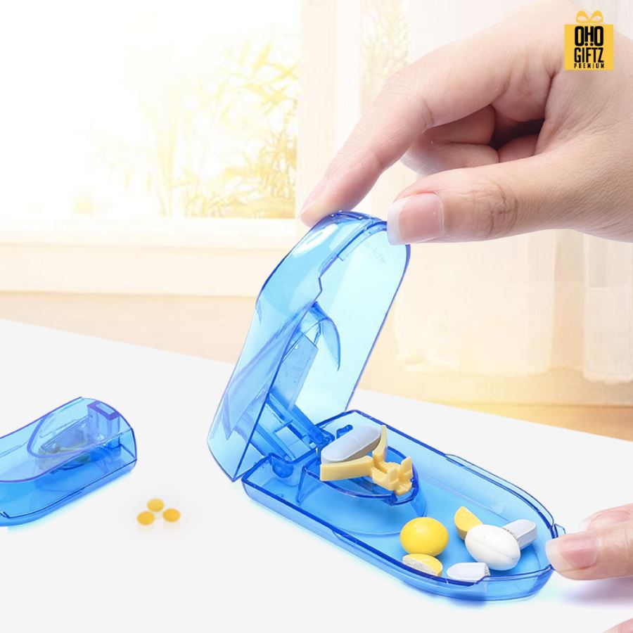 กล่องตัดเม็ดยา สกรีนชื่อ สกรีนโลโก้ ทำเป็นของพรีเมี่ยมได้