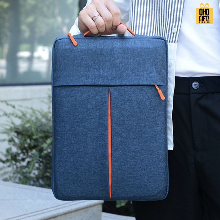 กระเป๋าใส่ Notebook สกรีนโลโก้ ทำเป็นของพรีเมี่ยม ของที่ระลึก