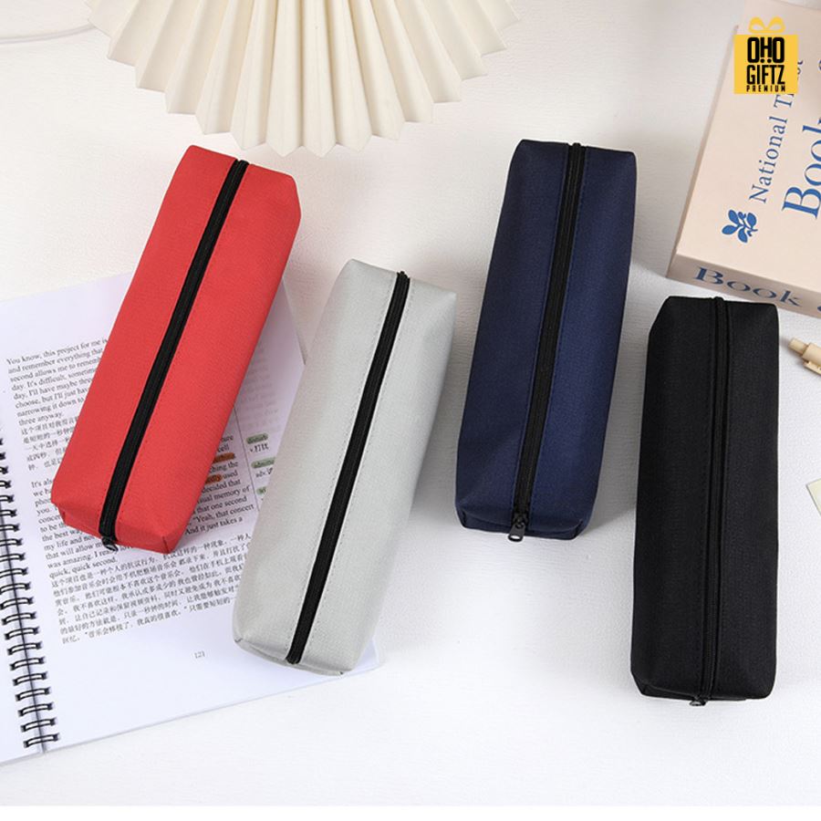 กระเป๋าผ้าใส่ดินสอ สกรีนโลโก้  ทำเป็นของพรีเมี่ยม