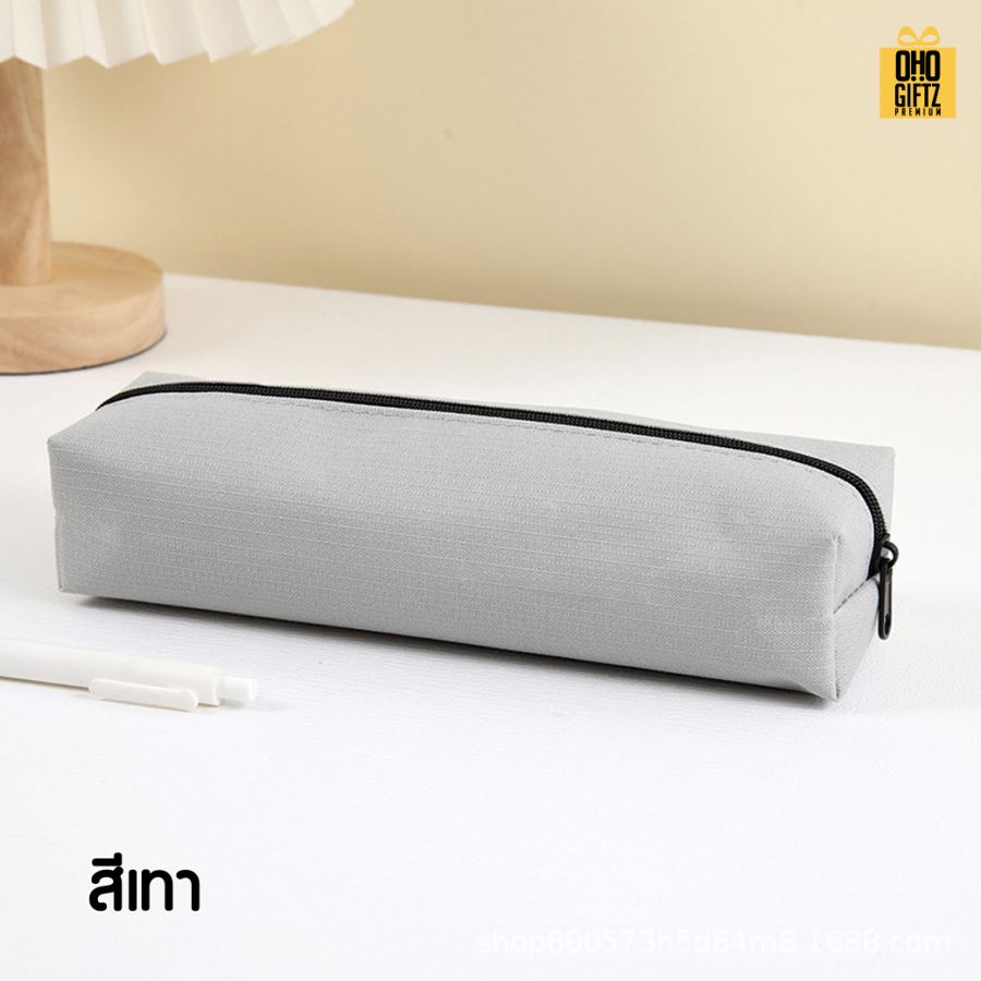 กระเป๋าผ้าใส่ดินสอ สกรีนโลโก้  ทำเป็นของพรีเมี่ยม