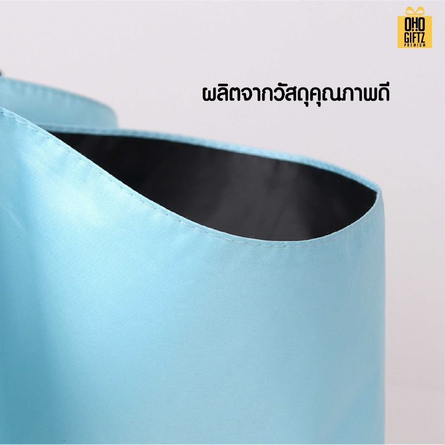 ร่มพับด้ามจับทรงกลม สกรีนโลโก้ ทำเป็นสินค้าพรีเมี่ยม ของชำร่วย ของที่ระลึก