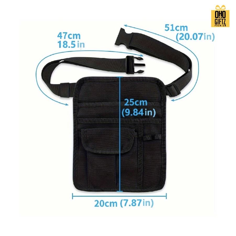 กระเป๋าใส่อุปกรณ์สำหรับพนักงานเสิร์ฟ สกรีนโลโก้ ทำเป็นของพรีเมี่ยมได้