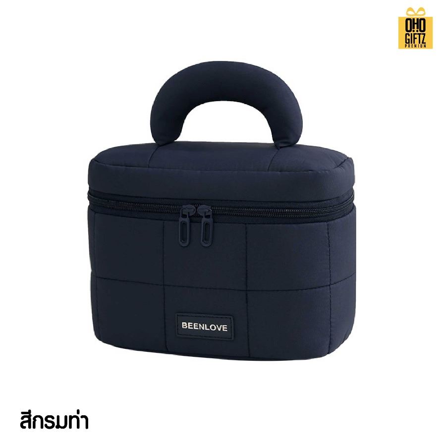 กระเป๋าใส่เครื่องสำอาง สกรีนโลโก้ ทำเป็นของพรีเมี่ยมได้