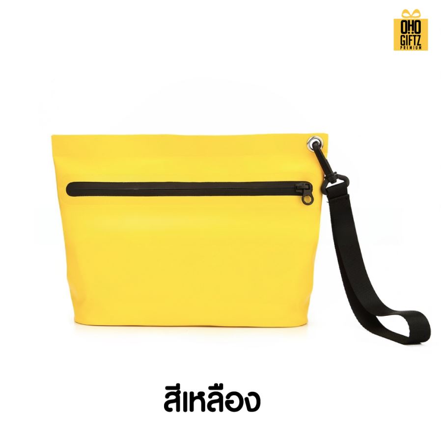 กระเป๋าพลาสติกกันน้ำ สกรีนโลโก้ ทำเป็นของพรีเมี่ยม