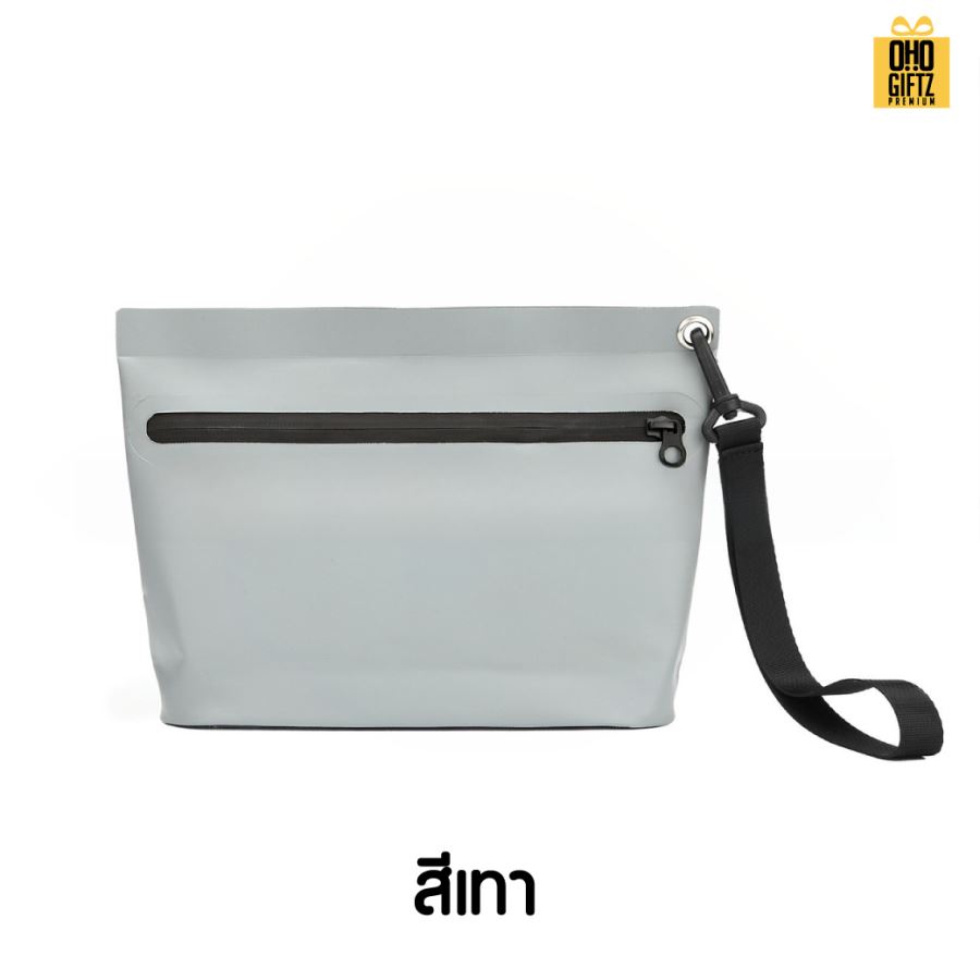 กระเป๋าพลาสติกกันน้ำ สกรีนโลโก้ ทำเป็นของพรีเมี่ยม