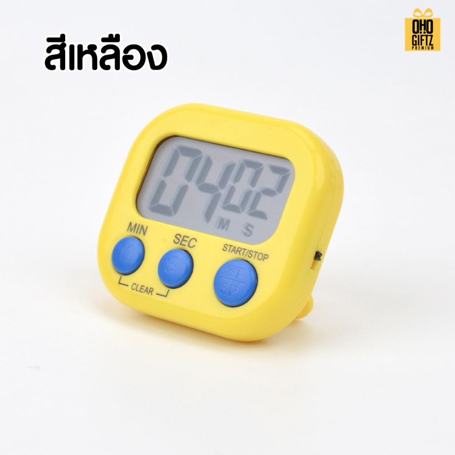 นาฬิกาจับเวลา สกรีนชื่อ สกรีนโลโก้ ทำเป็นของพรีเมี่ยมได้ 