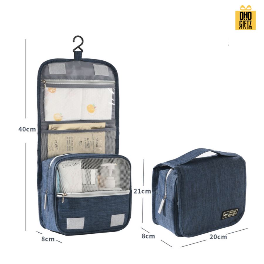 กระเป๋าใส่ของอาบน้ำ สกรีนโลโก้ ทำเป็นของพรีเมี่ยมได้