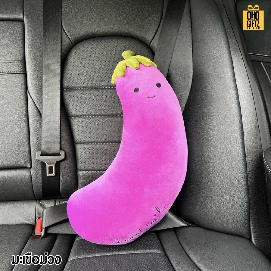 ตุ๊กตาหุ้มสายเข็มขัดนิรภัย สกรีนโลโก้ ทำเป็นของพรีเมี่ยมได้