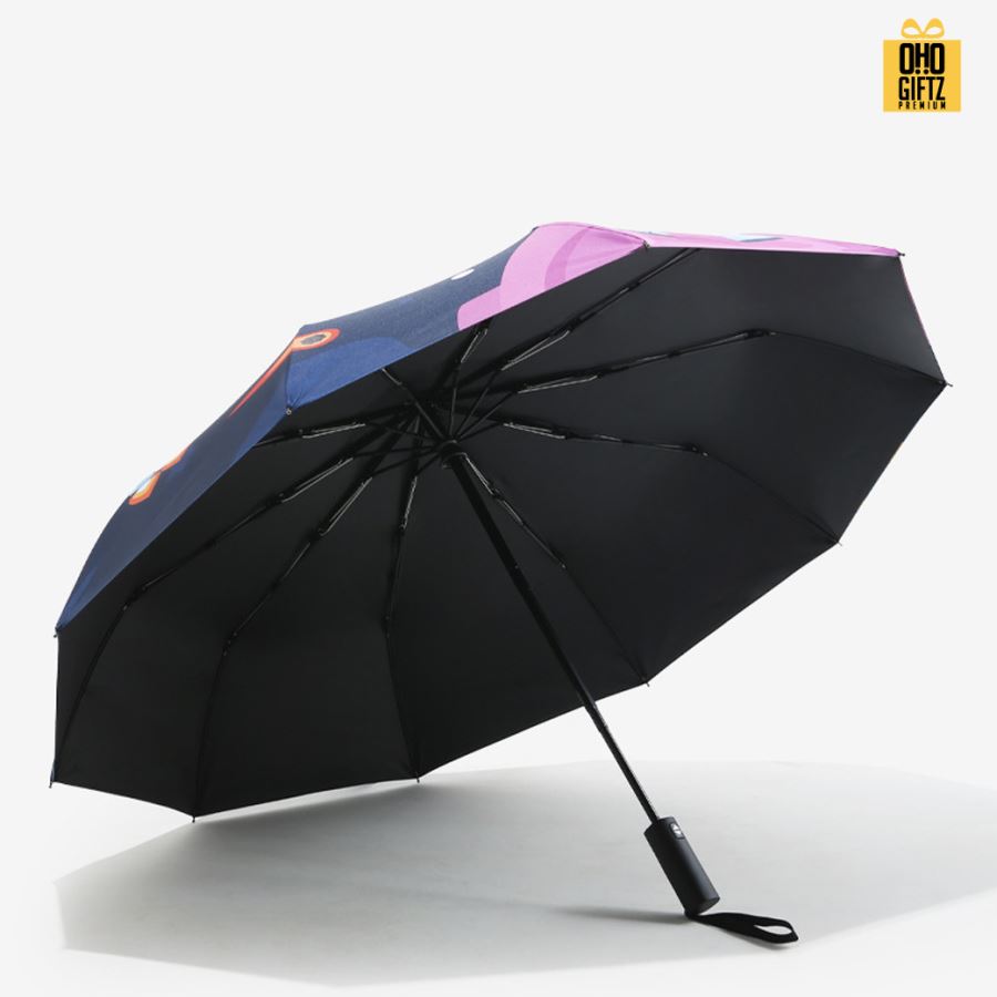 ร่มสกรีนเต็มรอบแบบเปิดออโต้ รับผลิตดีไซน์ตามต้องการ ไม่จำกัดสี  ทำเป็นสินค้าพรีเมี่ยมได้ 