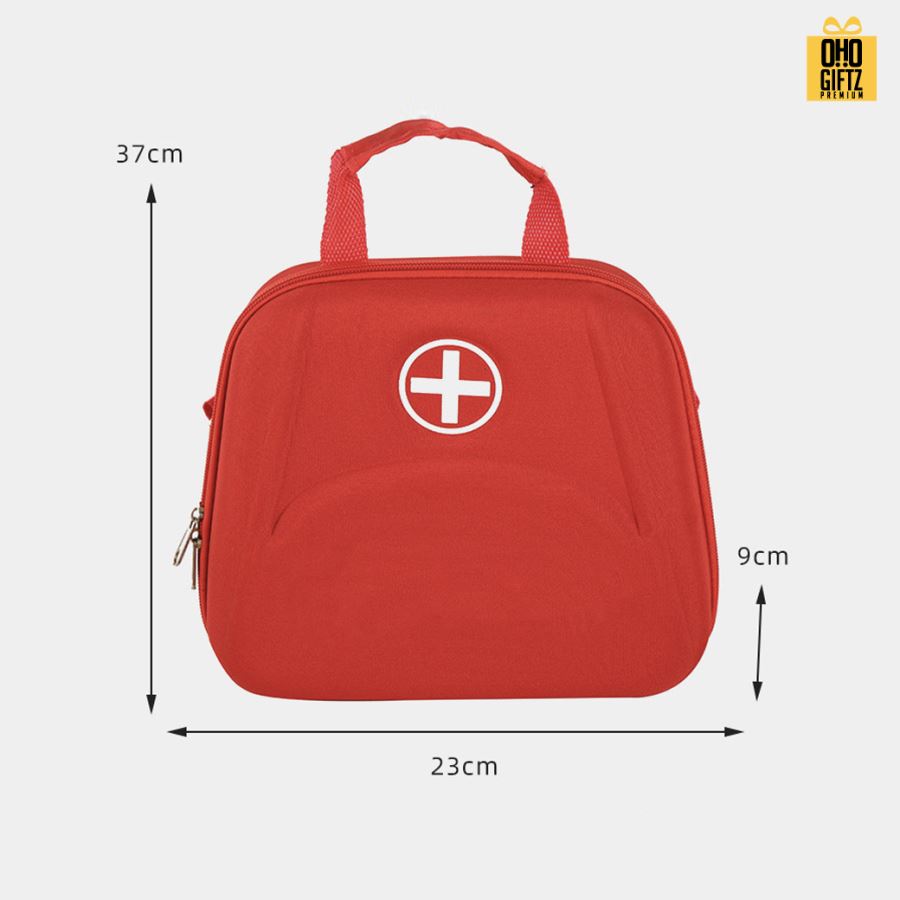 กระเป๋าสะพายใส่ยา อุปกรณ์ สกรีนชื่อ สกรีนโลโก้ ทำเป็นของพรีเมี่ยมได้ 