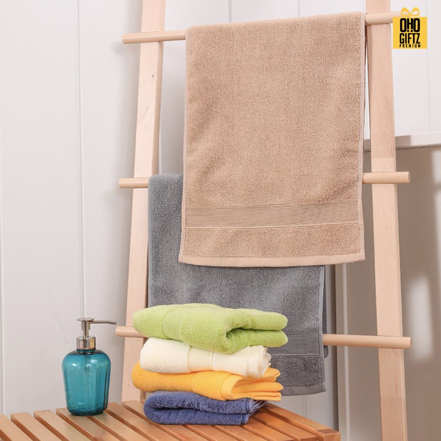 ผ้าขนหนูผ้าฝ้าย ปักโลโก้หรือติดลาเบล, ผลิตโลโก้ ติดลาเบล ทำเป็นของพรีเมี่ยมได้