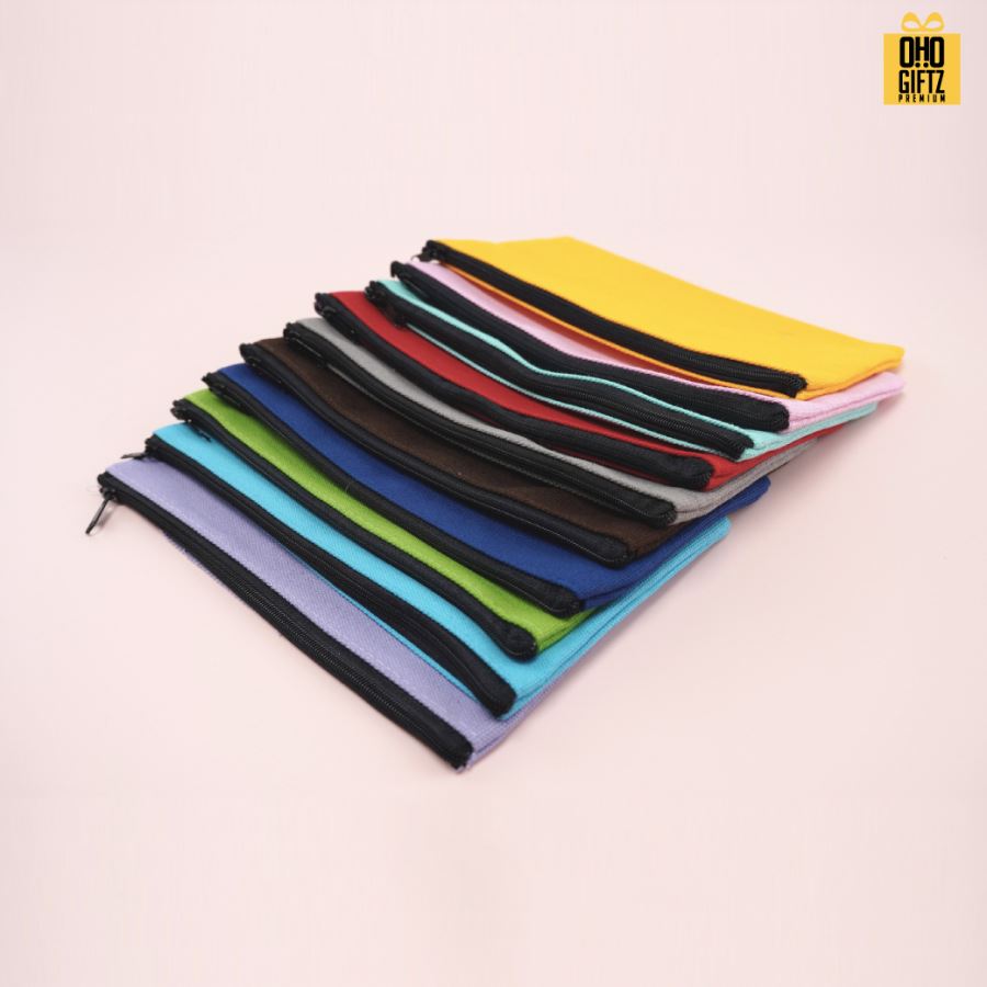 กระเป๋าใส่ดินสอ สกรีนโลโก้  ทำเป็นของพรีเมี่ยม