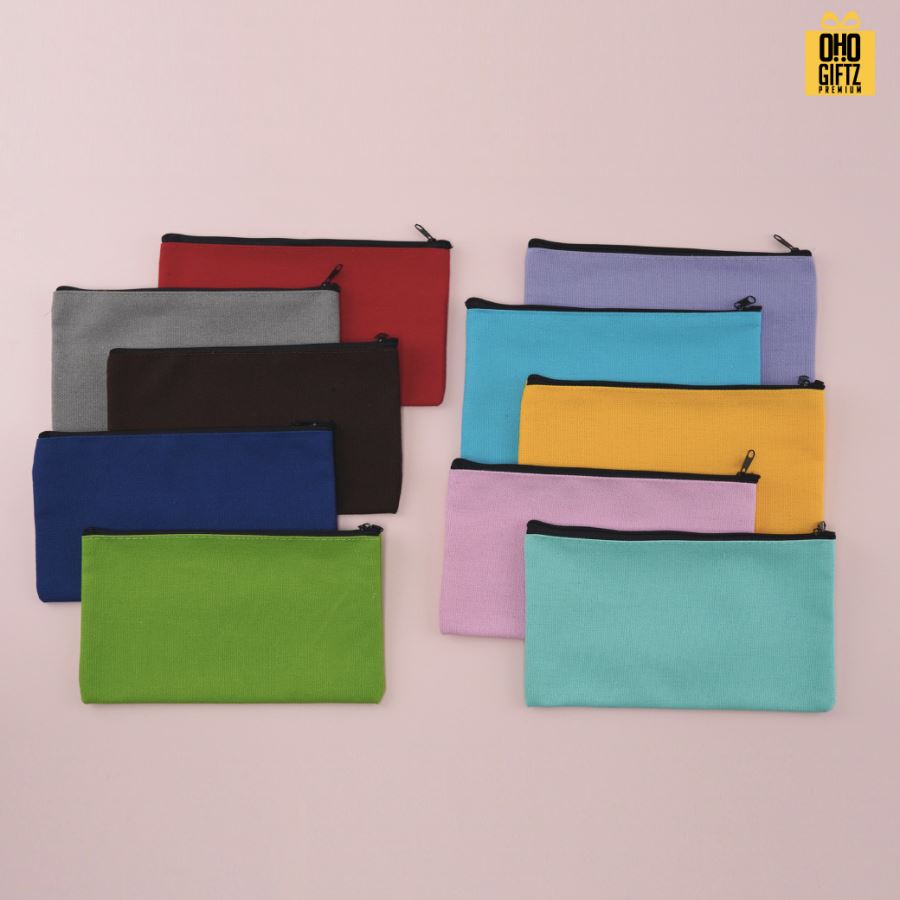 กระเป๋าใส่ดินสอ สกรีนโลโก้  ทำเป็นของพรีเมี่ยม