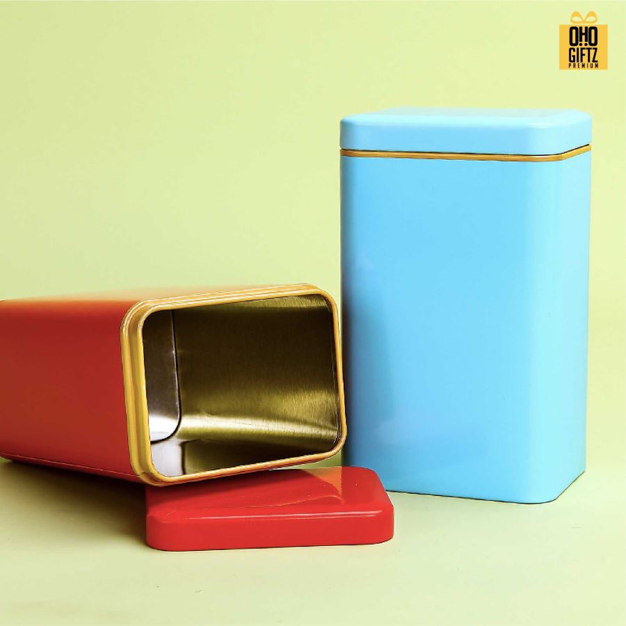 กระป๋องโลหะเคลือบ สกรีนโลโก้ ทำเป็นของพรีเมี่ยม ของชำร่วยได้