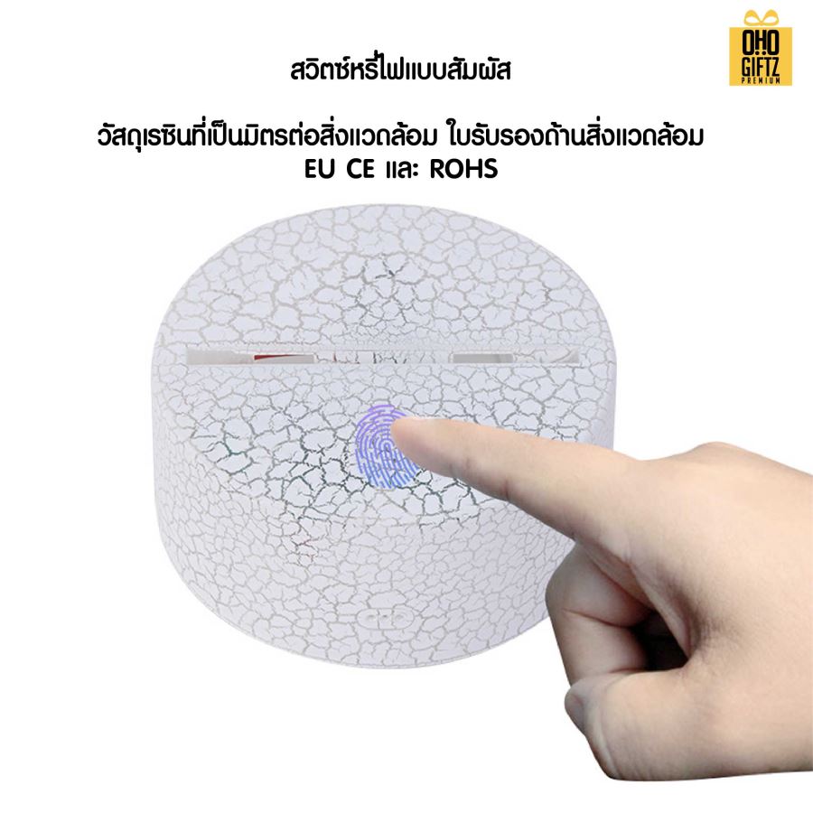 โคมไฟ LED รูปหูฟังและกีต้าร์ สกรีนโลโก้ ทำเป็นของพรีเมี่ยม ของที่ระลึกได้