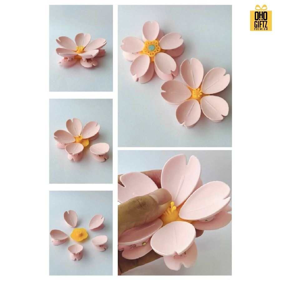 คลิปหนีบถุง แม่เหล็กติดตู้เย็น ดอกซากุระ สกรีนโลโก้ ทำเป็นของพรีเมี่ยมได้