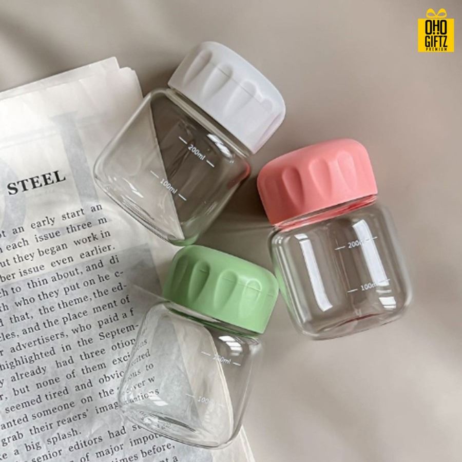 แก้วน้ำพกพา สกรีนชื่อ โลโก้ฟรี  ทำเป็นของพรีเมี่ยมได้