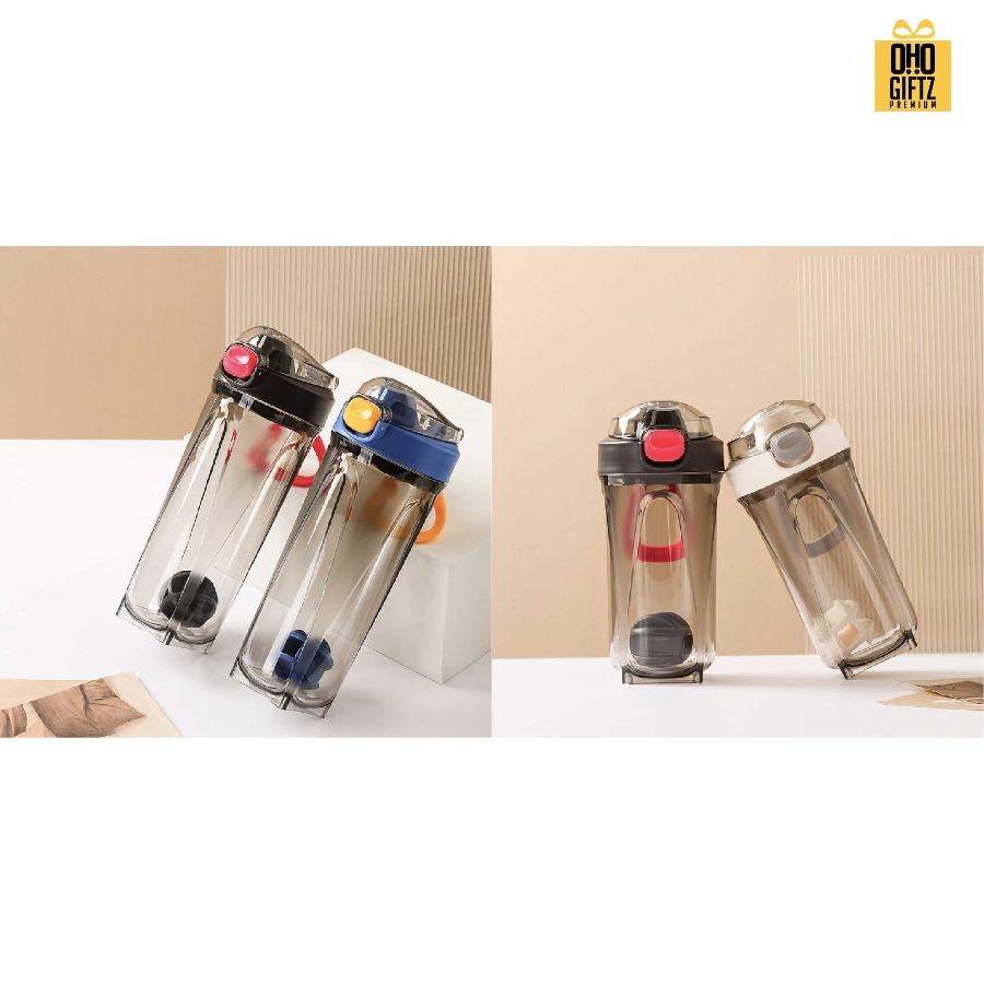 ขวดเชคมีฝาปิดล็อค สกรีนโลโก้ ทำเป็นของพรีเมี่ยมได้