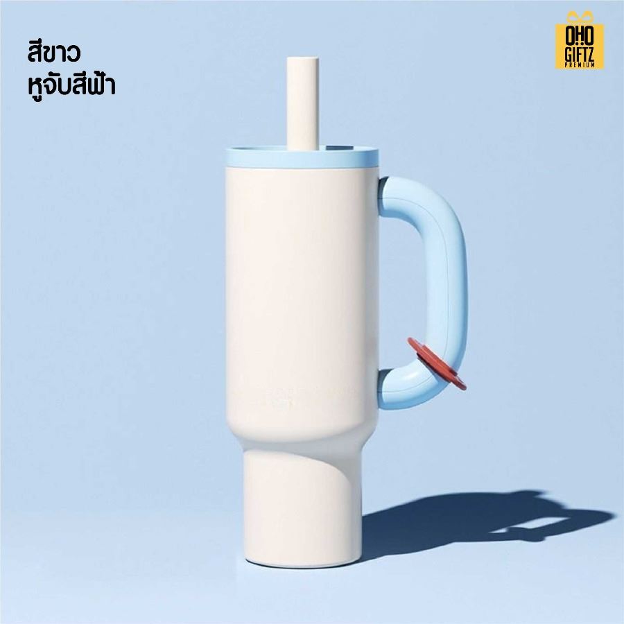 แก้วสแตนเลส Big Size สกรีนโลโก้ ทำเป็นของพรีเมี่ยมได้