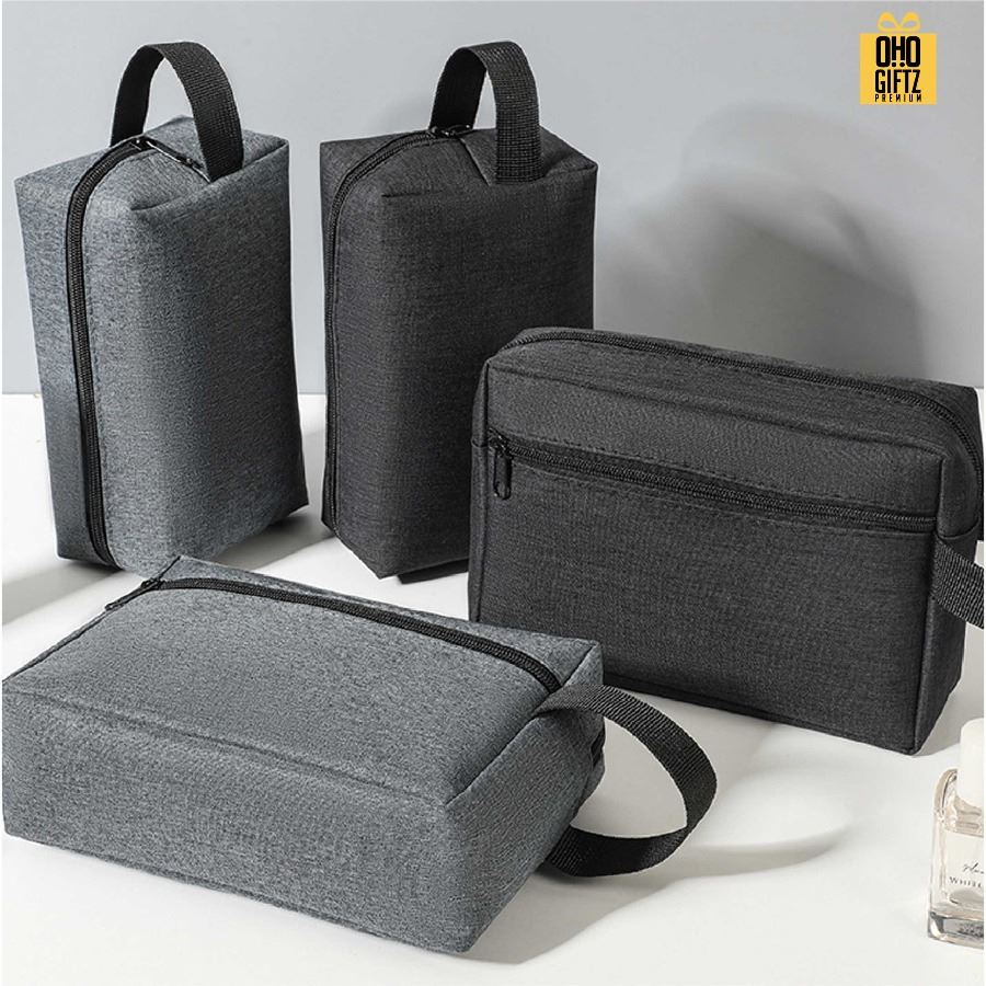 กระเป๋าใส่เครื่องสำอาง สกรีนโลโก้ ทำเป็นของพรีเมี่ยมได้