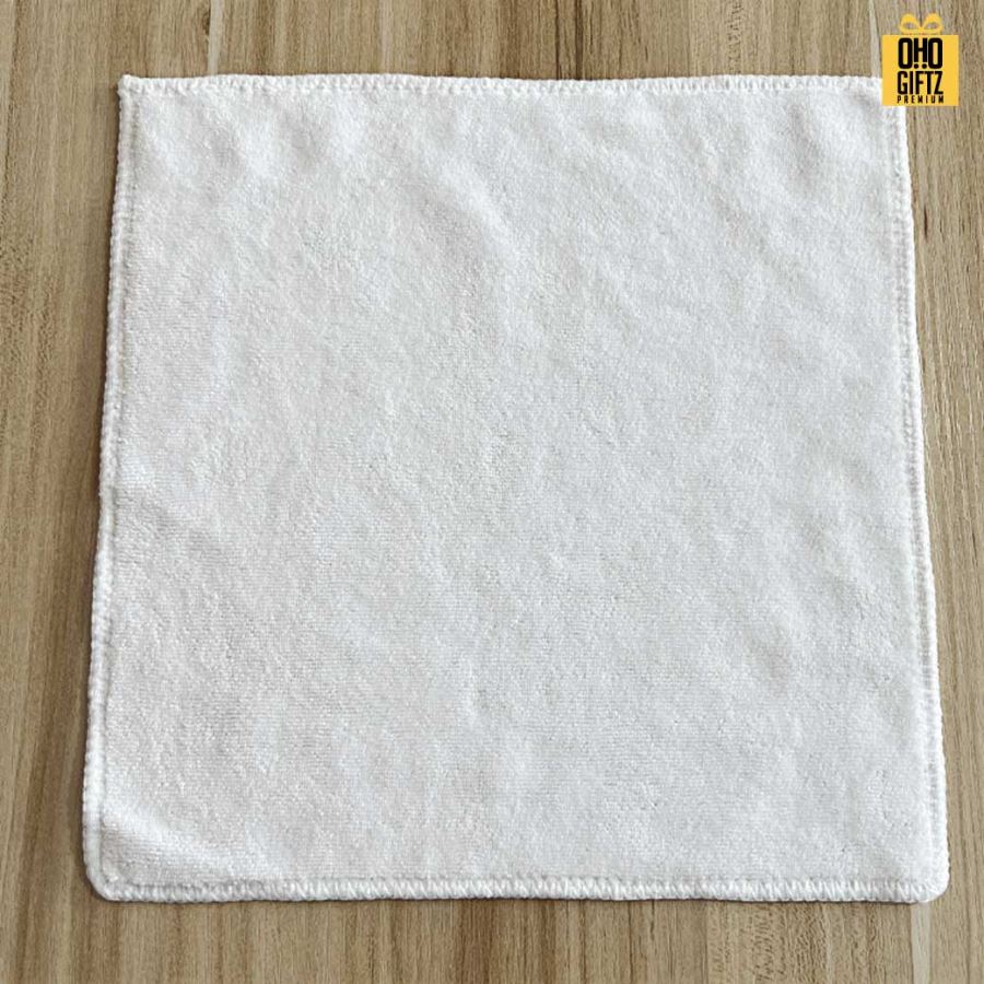 ผ้าเช็ดผมผ้าขนหนู ผลิตโลโก้ ติดลาเบล ทำเป็นของพรีเมี่ยมได้