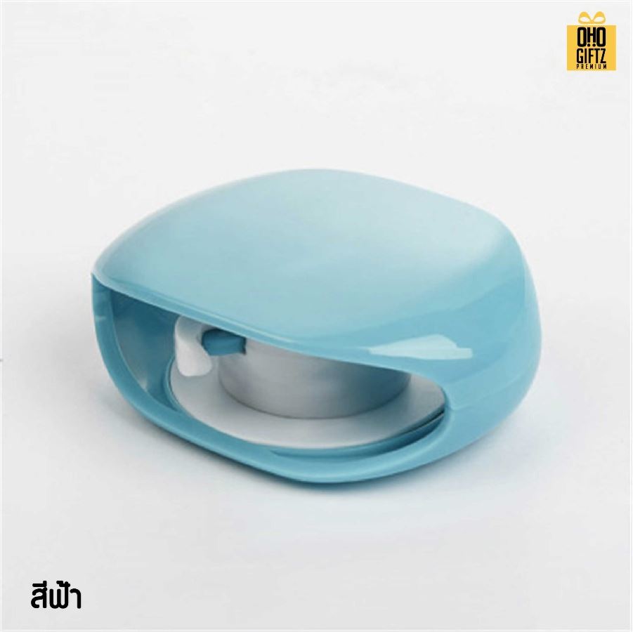 กล่องเก็บสายหูฟัง สกรีนชื่อ สกรีนโลโก้ ทำเป็นของพรีเมี่ยมได้ 