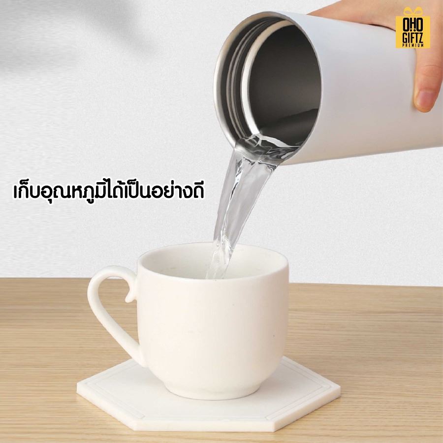 แก้วสแตนเลสพร้อมหลอด สกรีนโลโก้ ทำเป็นของพรีเมี่ยมได้