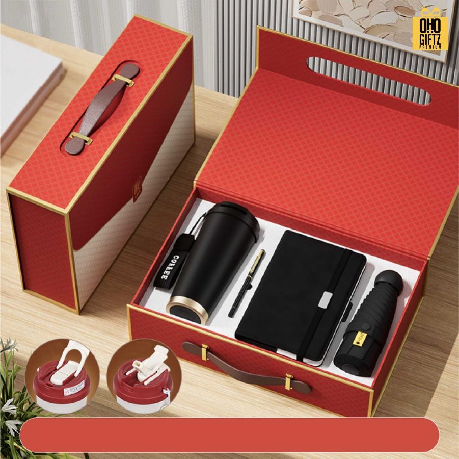 ชุดของขวัญนักธุรกิจ Set K สกรีนโลโก้ ทำเป็นของพรีเมี่ยม ของชำร่วย