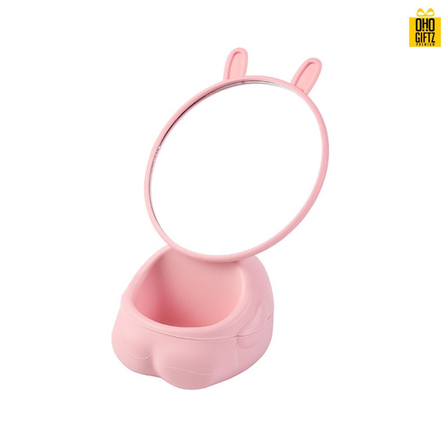 กระจกกระต่าย สกรีนโลโก้ สกรีนชื่อร้าน ทำเป็นของพรีเมี่ยมได้