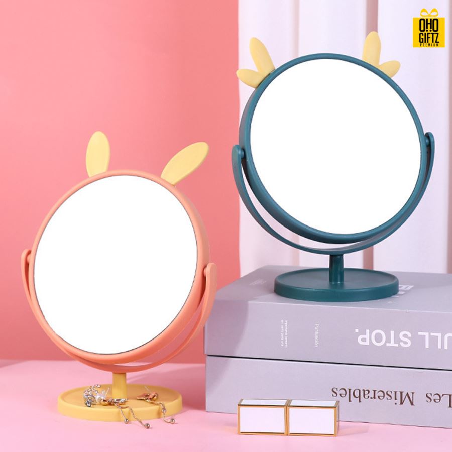 กระจกหูแมว สกรีนชื่อ สกรีนโลโก้  ทำเป็นของพรีเมี่ยมได้