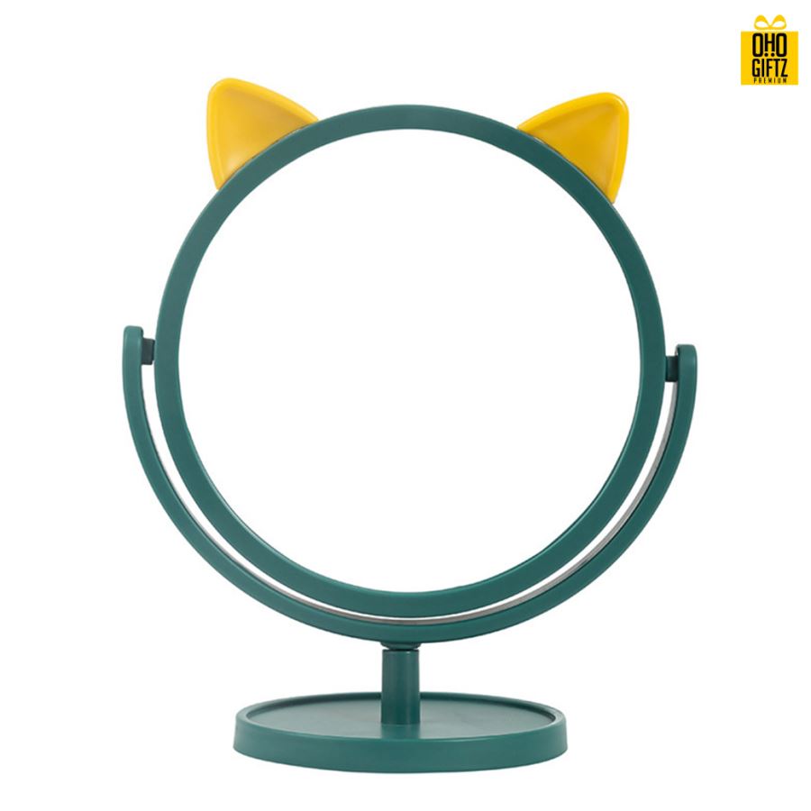 กระจกหูแมว สกรีนชื่อ สกรีนโลโก้  ทำเป็นของพรีเมี่ยมได้