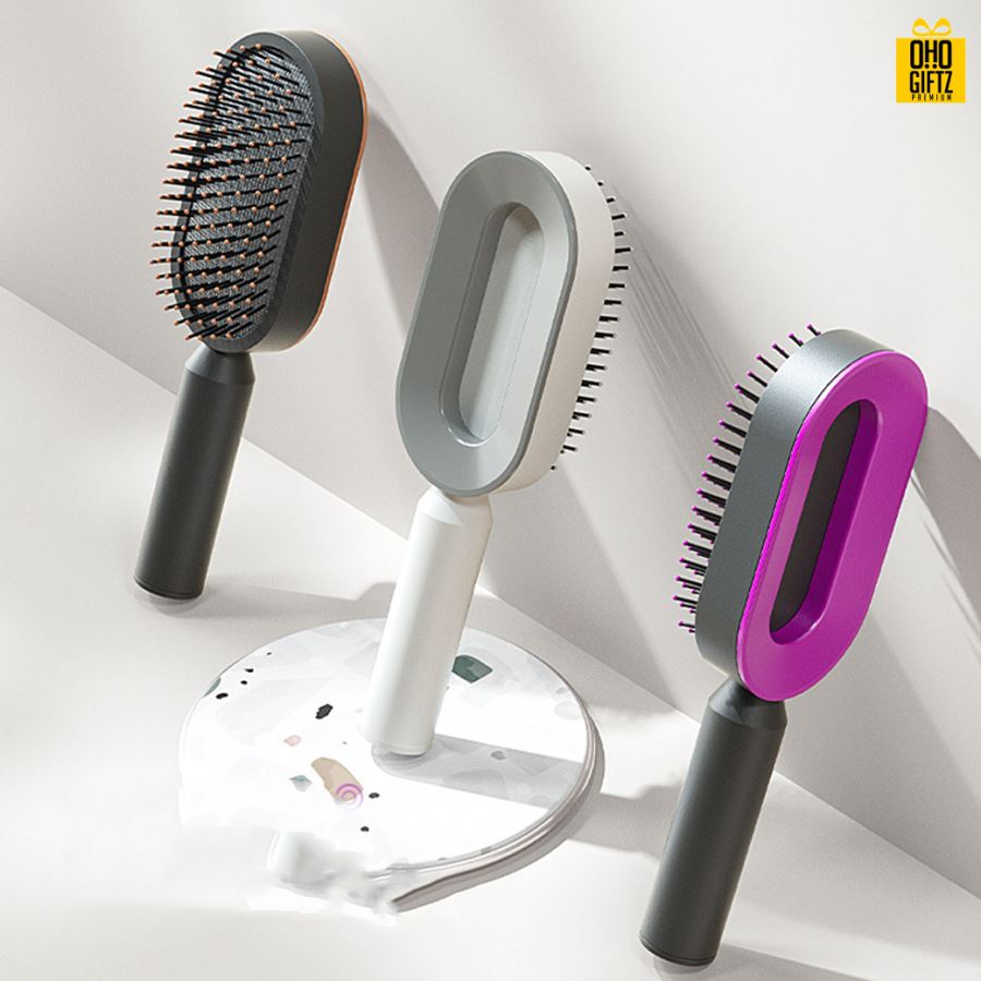 หวีแปรงนวดศรีษะ สกรีนโลโก้   ทำเป็นของพรีเมี่ยมได้