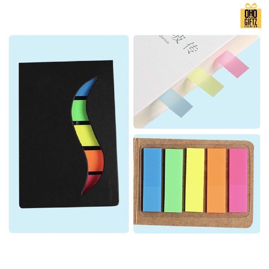 กระดาษโน๊ต Post it ขนาดเล็กพกพา สกรีนโลโก้ ทำเป็นของพรีเมี่ยม ของชำร่วยได้