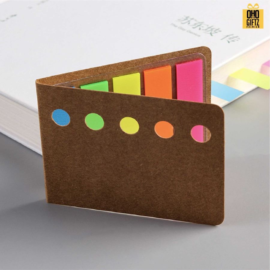 กระดาษโน๊ต Post it ขนาดเล็กพกพา สกรีนโลโก้ ทำเป็นของพรีเมี่ยม ของชำร่วยได้