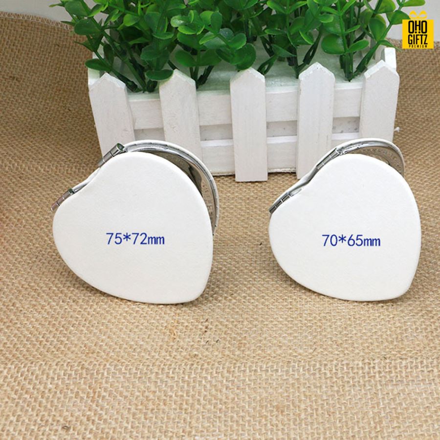 กระจกพับมินิ สกรีนชื่อ สกรีนโลโก้  ทำเป็นของพรีเมี่ยมได้