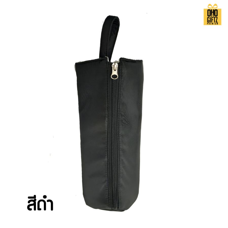 กระเป๋าผ้าเก็บที่หนีบผม สกรีนโลโก้ ทำเป็นของพรีเมี่ยมได้