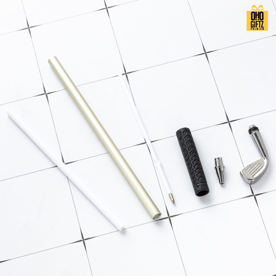 ชุดของขวัญปากกานักกอลฟ์ สกรีนโลโก้ ทำเป็นของพรีเมี่ยม ของชำร่วย