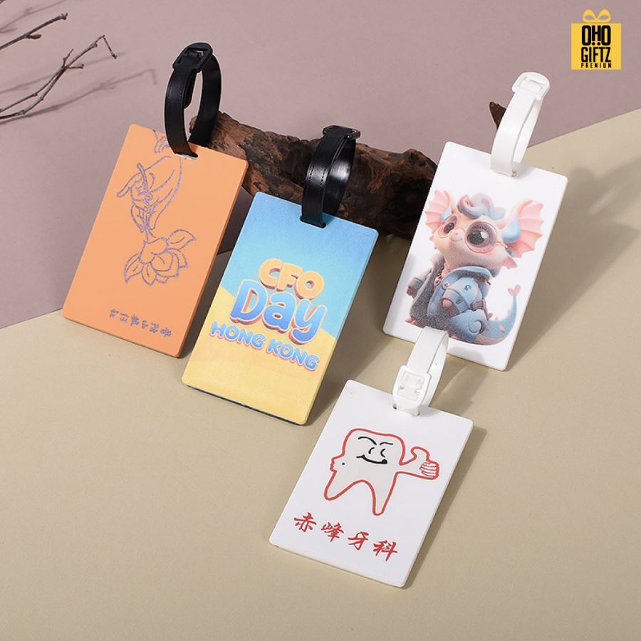 Tag กระเป๋าเดินทางพลาสติก รับผลิต พิมพ์ไม่จำกัดสี สกรีนโลโก้ ทำเป็นของพรีเมี่ยมได้