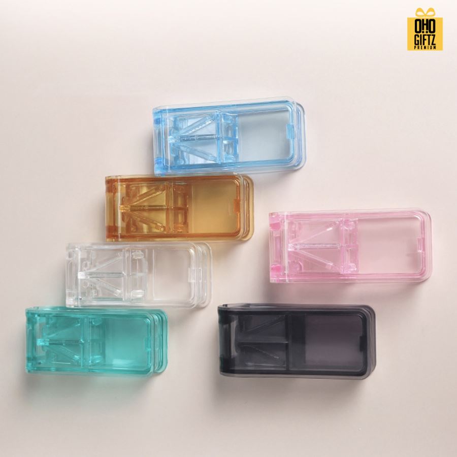 กล่องตัดเม็ดยา สกรีนชื่อ สกรีนโลโก้ ทำเป็นของพรีเมี่ยมได้ 