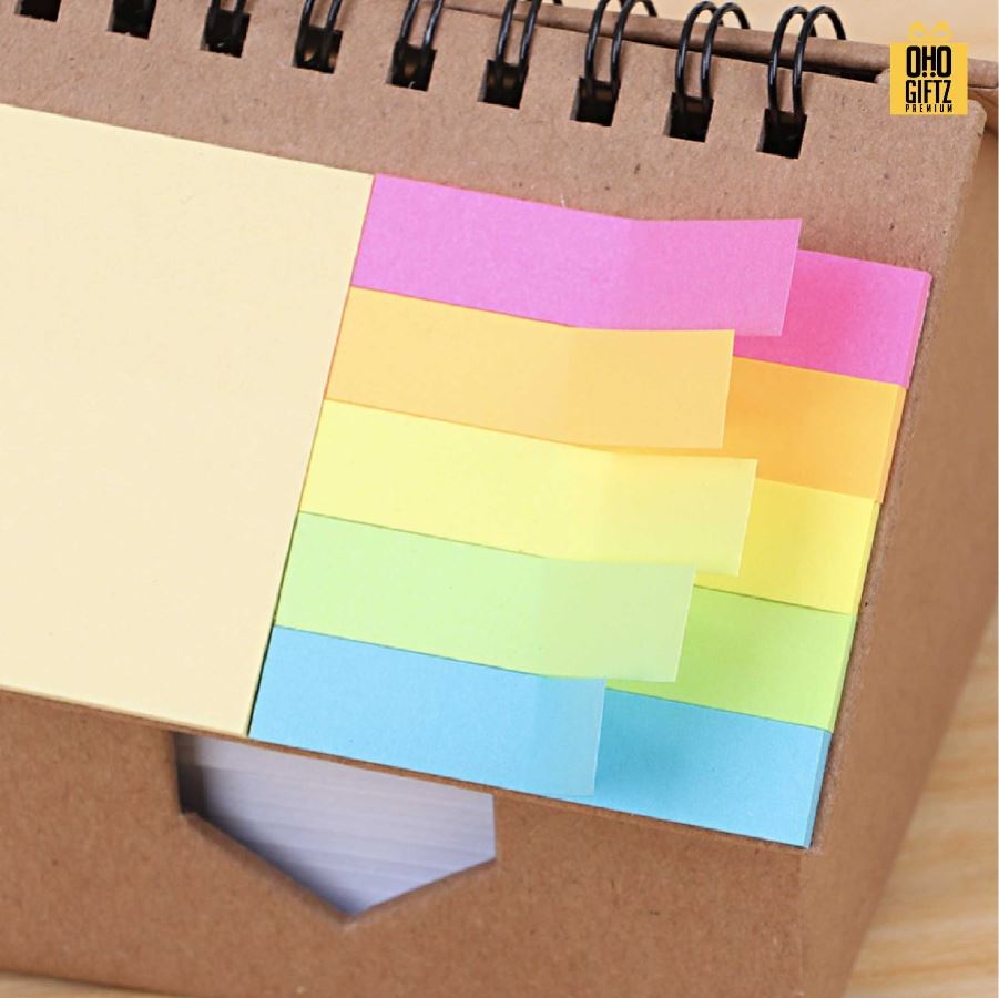 กล่องกระดาษโน๊ตทรงบ้าน สกรีนโลโก้ ทำเป็นของพรีเมี่ยม ของชำร่วยได้