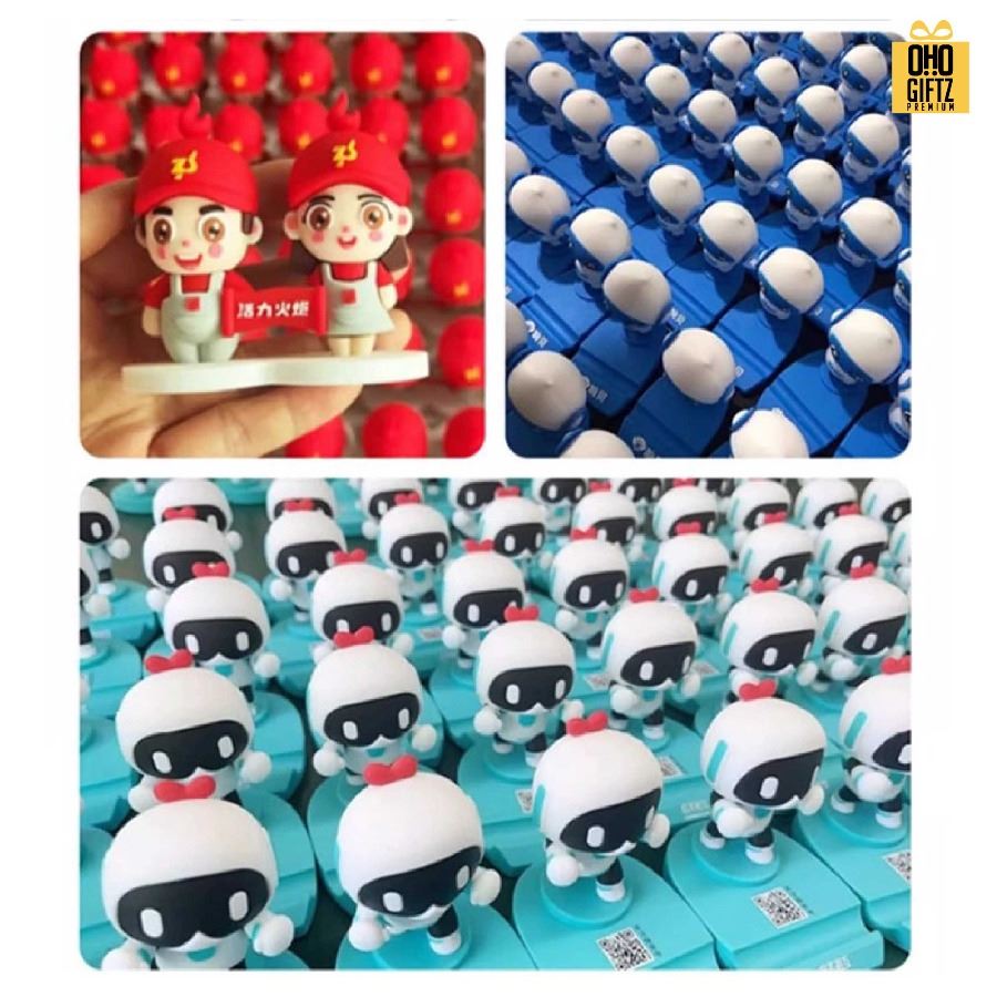 ตุ๊กตาตั้งมือถือ Art toy Soft PVC ดีไซน์ตามต้องการ ออกแบบดีไซน์ได้ตามต้องการ 