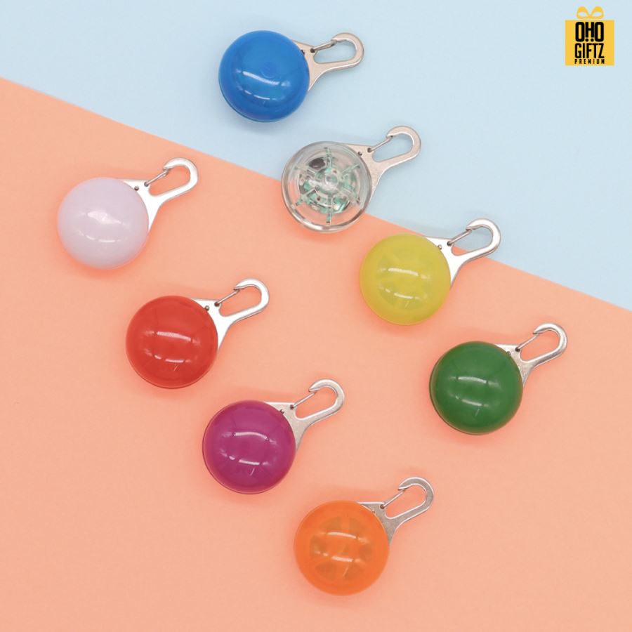 ไฟ LED แบบคล้องคอสัตว์ หรือกระเป๋า เพื่อความปลอดภัย สกรีนโลโก้ ทำเป็นของพรีเมี่ยม