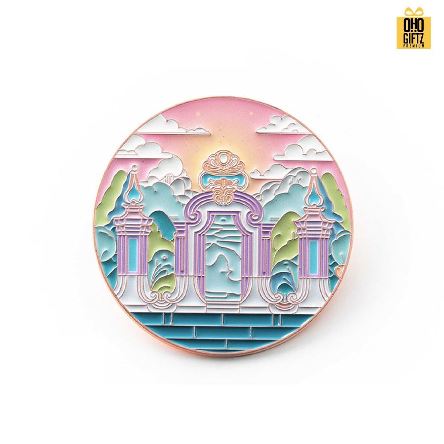 รับผลิตแม่เหล็กติดตู้เย็นโลหะเคลือบสี ดีไซน์ตามต้องการ สกรีนโลโก้ ทำเป็นของพรีเมี่ยมได้