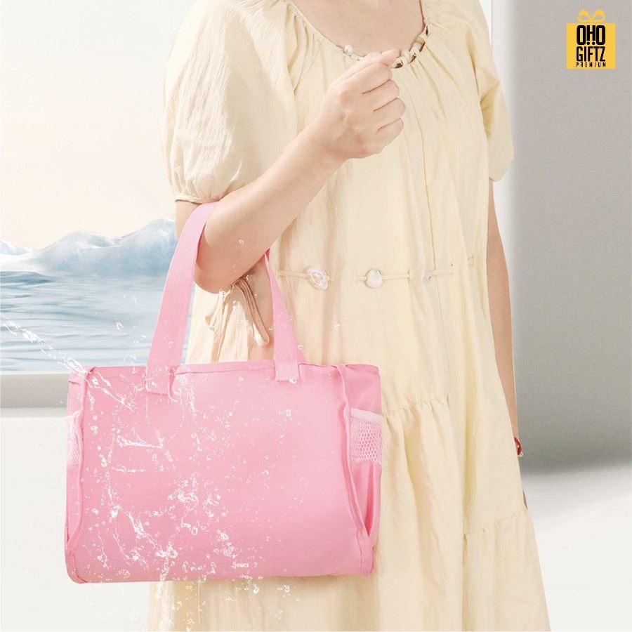 กระเป๋าแปลงร่าง 3in1 สกรีนโลโก้ ทำเป็นของพรีเมี่ยมได้