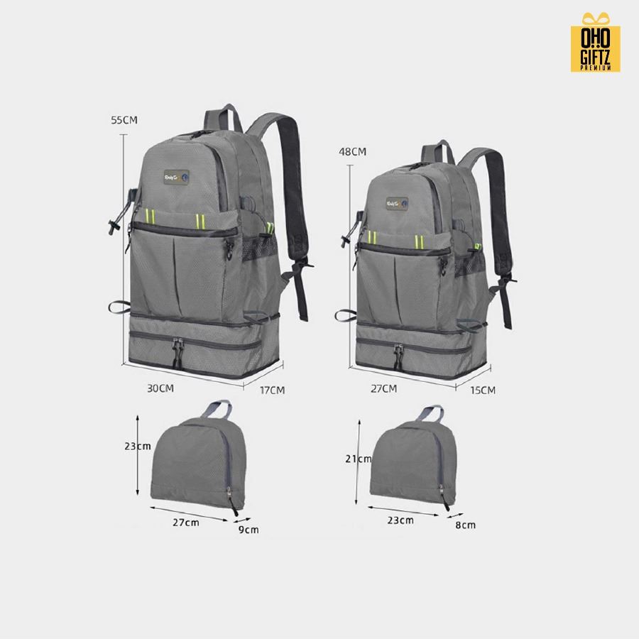 กระเป๋าเป้สะพายหลังเดินป่า สกรีนโลโก้ ทำเป็นของพรีเมี่ยม