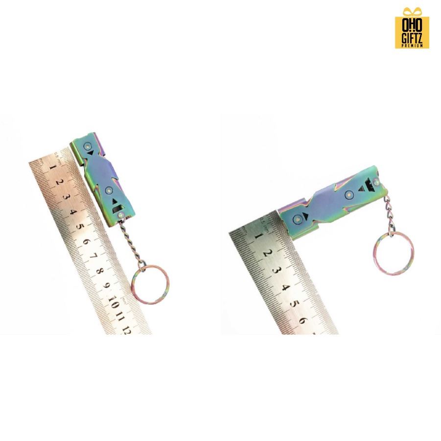 พวงกุญแจนกหวีดกู้ภัย เสียงดัง  สกรีนโลโก้ ทำเป็นของพรีเมี่ยม ของชำร่วยได้